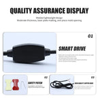 Bluetooth control angel wing light multicolor for all bikes and car