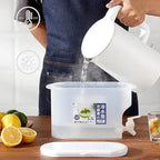 1.5 Litre Cold Kettle with Tap Fridge and Chilled Drink Jug Dispenser