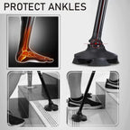 Walking Stick with LED Light & Aluminium Handle For Adults or old Peoples Black