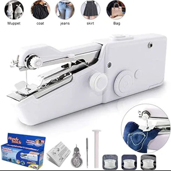Automatic Handy Stitch – Portable Cordless Sewing Machine for Quick Repairs on All Fabrics | Best Quality Sewing Portable Machine