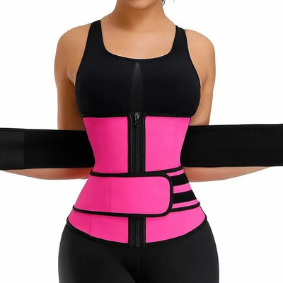 Original / Waist Trainer Belt-Slimming Body Shaper Belts Sport Girdle (Black)