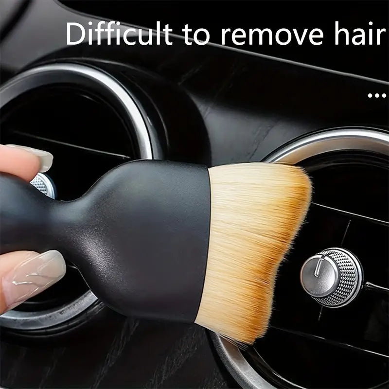 Premium Quality Car Interior Cleaning & Multi functional Brush ,Car Cleaning Brush | Soft Hair Brush For cleaning of Small and Tiny Places