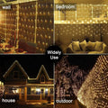 1 PC Wedding LED Net Mesh String Lights- Fairy String Lights With 88 Lights for Wedding Party Décor Outdoor & Indoor Activities