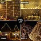1 PC Wedding LED Net Mesh String Lights- Fairy String Lights With 88 Lights for Wedding Party Décor Outdoor & Indoor Activities