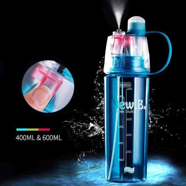Spray water Plastic bottle HydraMist Pro – Ultra-fine mist spray for skincare, cleaning, or gardening. GlowSpritz – Gentle hydration with a stylish touch for everyday refreshment - 500ml | With Box