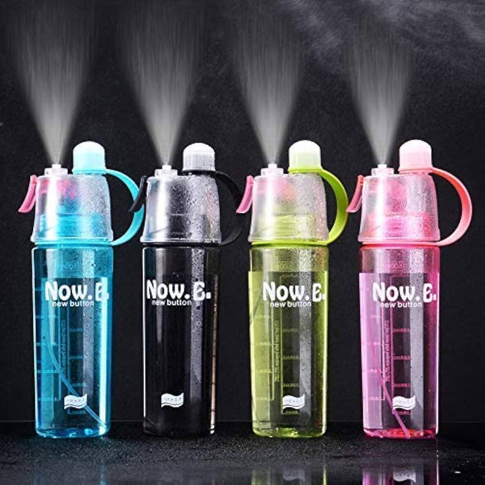Spray water Plastic bottle HydraMist Pro – Ultra-fine mist spray for skincare, cleaning, or gardening. GlowSpritz – Gentle hydration with a stylish touch for everyday refreshment - 500ml | With Box