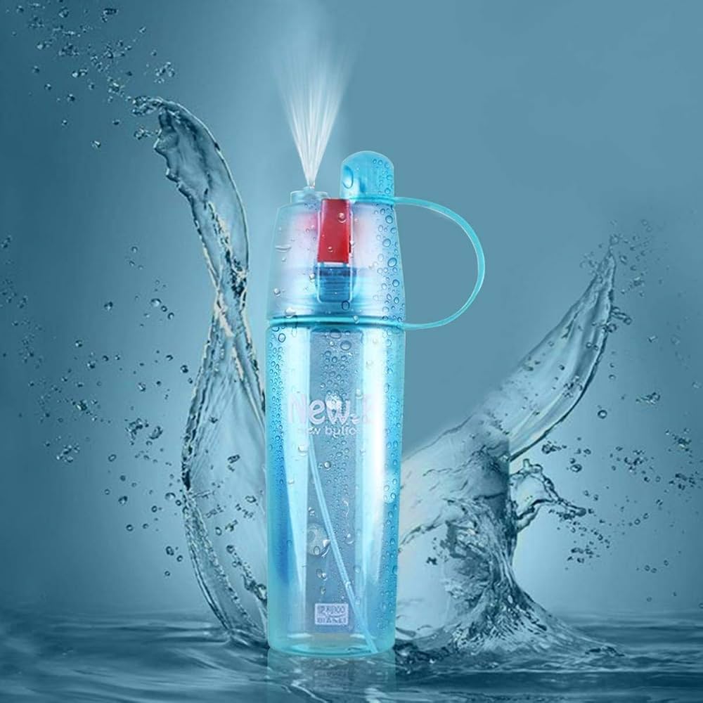 Spray water Plastic bottle HydraMist Pro – Ultra-fine mist spray for skincare, cleaning, or gardening. GlowSpritz – Gentle hydration with a stylish touch for everyday refreshment - 500ml | With Box