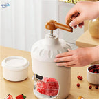 Manual Ice Shaver & Gola Ganda Maker – Portable Ice Crusher Machine