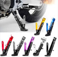 PREMIUM Adjustable Aluminum Motorcycle Kickstand – CNC Side Stand