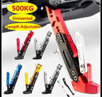 PREMIUM Adjustable Aluminum Motorcycle Kickstand – CNC Side Stand