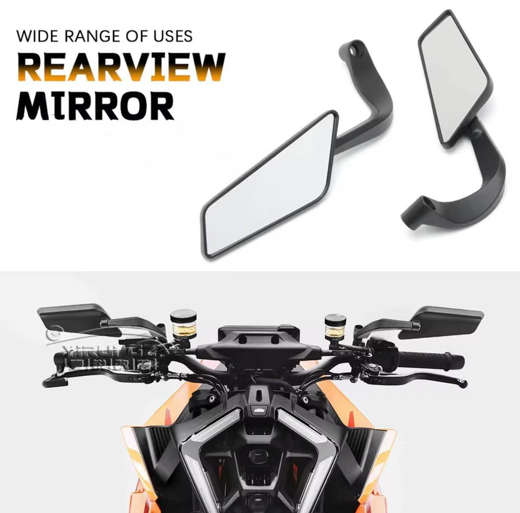 PREMIUM Aerodynamic Rotary Adjustable Motorcycle Wind Wing Rearview Mirrors
