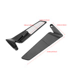 PREMIUM Aerodynamic Rotary Adjustable Motorcycle Wind Wing Rearview Mirrors