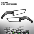 PREMIUM Aerodynamic Rotary Adjustable Motorcycle Wind Wing Rearview Mirrors