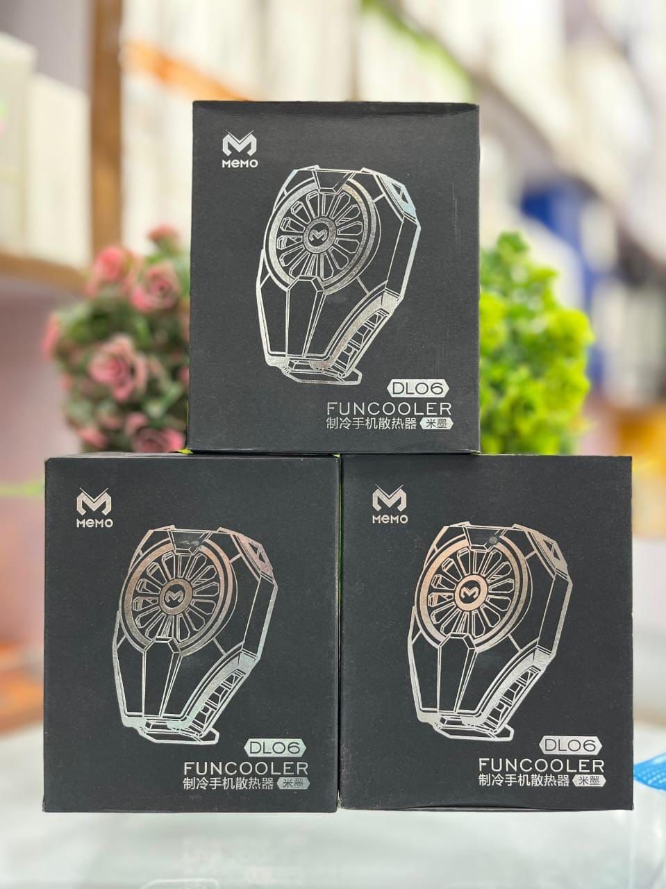 Mobile Cooling Radiator Memo DL06 – Portable Semiconductor Mobile Gaming Cooling Fan