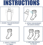 Footwear Deodorant Spray Shoe Deo Odor Control Fresh Spray (100ml)
