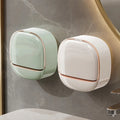 1PC Soap Box Wall Mounted Light Luxury Soap Holder Punch Free Drain Laundry Soap Box Easy Cleaning | Random Colour