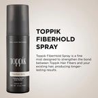 Toppik Hair Fiber Pack of 3 Set | Hair Fiber 27.5g + Applicator Pump + Comb