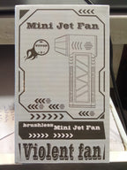 Jet Fan Brushless Powerful Violent Fan Compact Portable Design