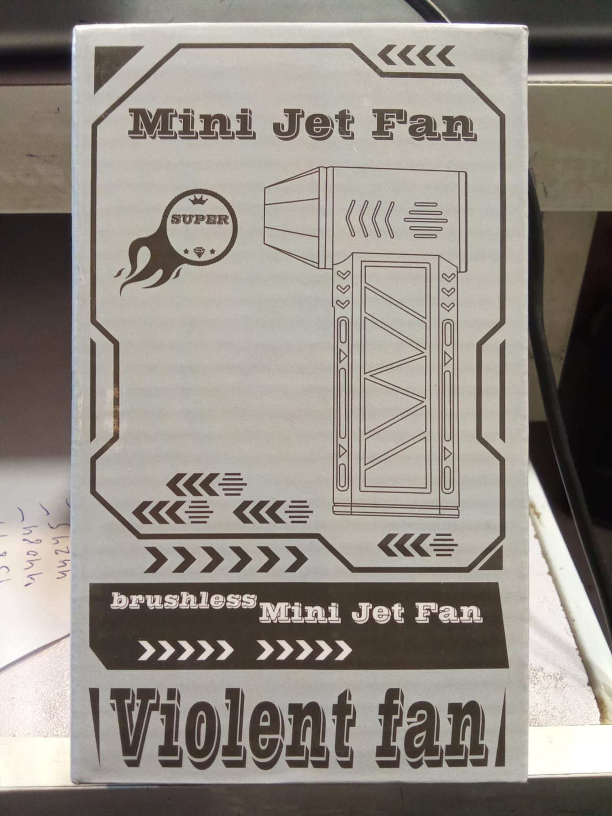 Jet Fan Brushless Powerful Violent Fan Compact Portable Design