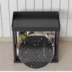 Premium Multi-Functional Kitchen Shelf | Nail-Free Installation | Rust-Proof Carbon Steel Organizer | Waterproof & Strong Load-Bearing | Random Color