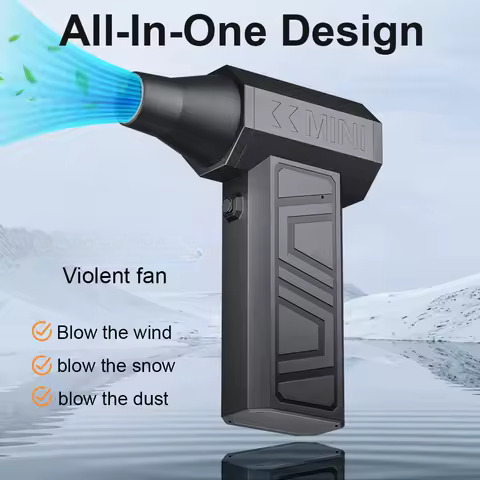 Jet Fan Brushless Powerful Violent Fan Compact Portable Design