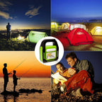Solar Rechargeable & Power Bank 3-in-1 Emergency Light - Hurry Bolt Portable LED Work Light, Torch & Power Bank