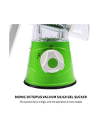 Vegetable Drum cutter Slicer Multifunctional Round Slicer Kitchen Gadget (random color)