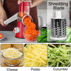 Vegetable Drum cutter Slicer Multifunctional Round Slicer Kitchen Gadget (random color)