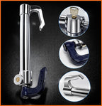 Steering to Pedal Lock Anti Theft Double Hook Steel Lock for all Cars