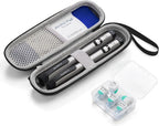Insulin Pen Cooling Travel Box Diabetes Medication Insulation Cooling Storage Box, with Reusable Ice Packs, Suitable for Insulin Pen and Diabetes Supplies Storage Insulation Bag (Random Color)