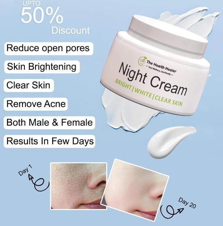 The Health Healer Extreme Strong Whitening And Aging Night Cream
