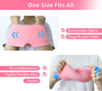 Migraine Relief Hat, One Size Fits All, Reusable Ice Gel Pack for Puffy Eyes, Stress Relief ( Random Color )