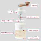 Manual Ice Shaver & Gola Ganda Maker – Portable Ice Crusher Machine