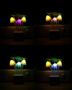 Mushroom Night Light | LED Night Lights (Random colors) - Pack of 2