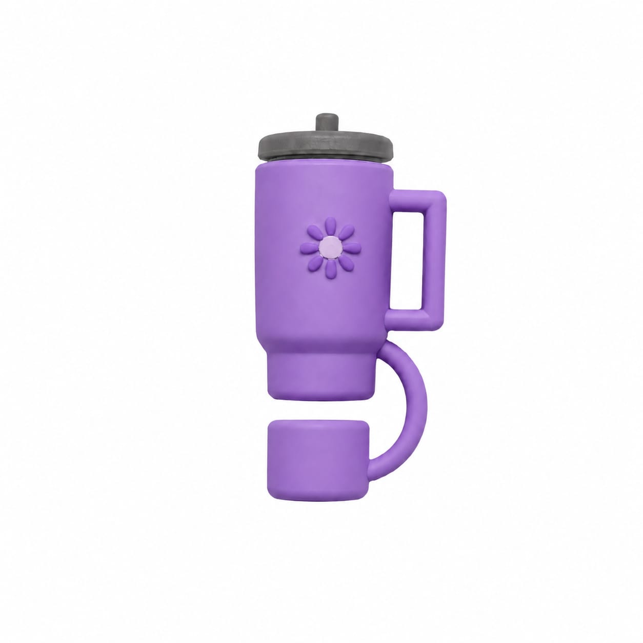 Silicone Bow Stopper Compatible with 40oz Tumbler | Reusable Spill-Resistant Straw Cover | Random Color