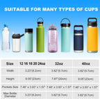 Portable Carry Bag for 40oz Stainless Steel Tumbler with Adjustable Strap | Random Color