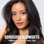 3-in-1 Hot Air Brush – Professional One-Step Hair Dryer, Straightener, and Curler