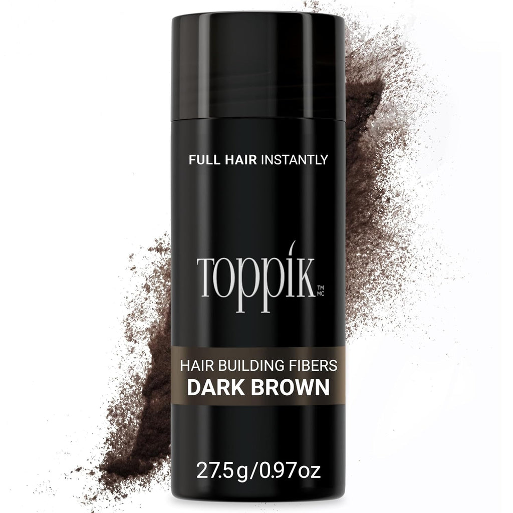 Toppik Hair Fiber Pack of 3 Set | Hair Fiber 27.5g + Applicator Pump + Comb