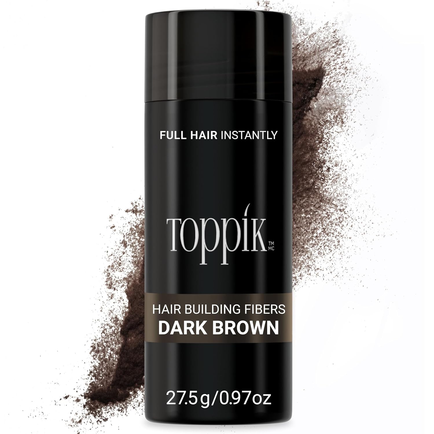 Toppik Hair Fiber Pack of 3 Set | Hair Fiber 27.5g + Applicator Pump + Comb