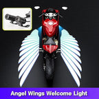 Bluetooth control angel wing light multicolor for all bikes and car