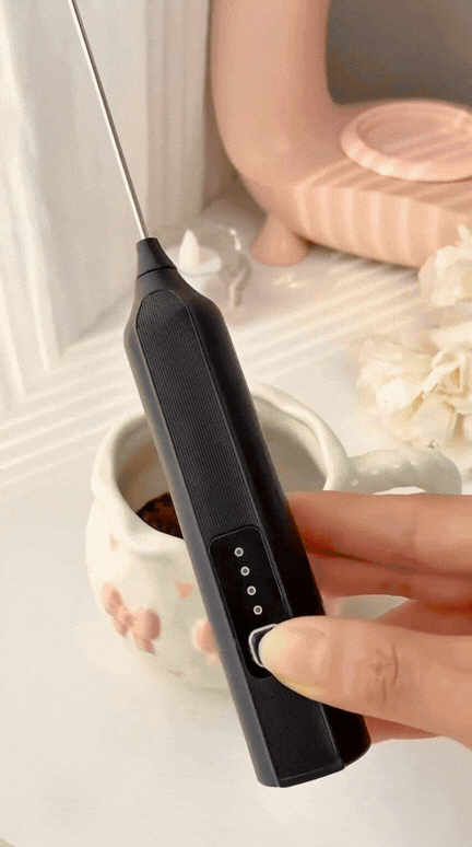 Electric Coffee Mixer Rechargeable  Egg Beater Quick Frothing Action