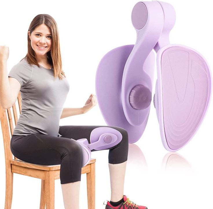 Thigh Master Hip Trainer Kegel Exerciser,Pelvic Floor Exercise Devices for Arm Leg,Inner Thigh Exercise Equipment Kegel Exercise Products for Women Home Gym
