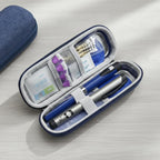 Insulin Pen Cooling Travel Box Diabetes Medication Insulation Cooling Storage Box, with Reusable Ice Packs, Suitable for Insulin Pen and Diabetes Supplies Storage Insulation Bag (Random Color)