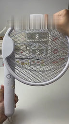 Foldable Mosquito Killer Trap | Electric Rechargeable Bug Zapper Racket For Indoor And Outdoor Mosquito And Insect Control (Random Color)